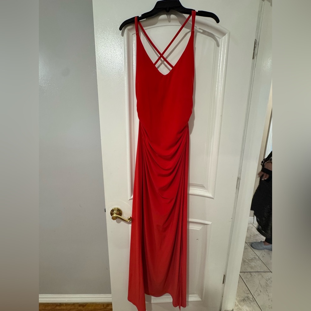 Laundry by Shelli Segal Vibrant Scarlet Dress